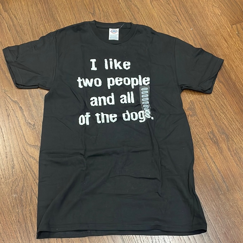 “ I like two people and all of the dogs.”